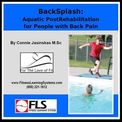 BackSplash: Aquatic Post-Rehabilitation for People with Back Pain Image
